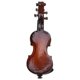 thumbnail image 4 of Violín de madera en miniatura con soporte, arco y estuche, mini Instrume musical, violín de 4cm Feliz Sencillez, 4 of 5