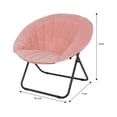 thumbnail image 4 of Silla Plegable Mainstays Rosa, 4 of 4
