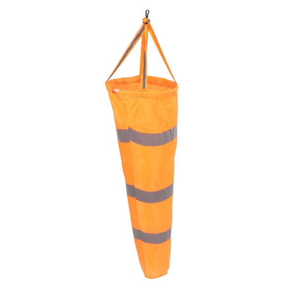 Windsock Wind Direction Measurement Sock Bag Orange 80cm Polyester Outdoor Airport