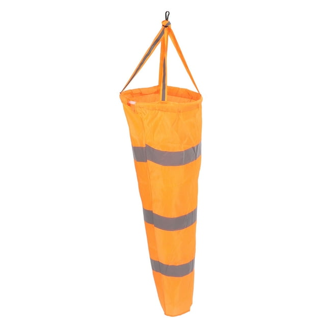 Windsock Wind Direction Measurement Sock Bag Orange 80cm Polyester Outdoor Airport