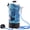 Blue, variant on AFISHTOUR Portable Camping Shower, 2.2 Gallons/10L Solar Shower Bag with Foot Pump for Camping, Beach (Blue)