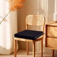 thumbnail image 4 of Outdoor Square Seat Cushion with Handle, Waterproof Garden Chair Pad, Thickened Non Slip Cushion for Patio, Removable Washable Cover, 43X41X5Cm, Seat Cushion *1, 4 of 6