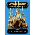 thumbnail image 2 of Men's Star Wars The High Republic Jedi For Light and Life Graphic Tee Turquoise 2X Large, 2 of 4