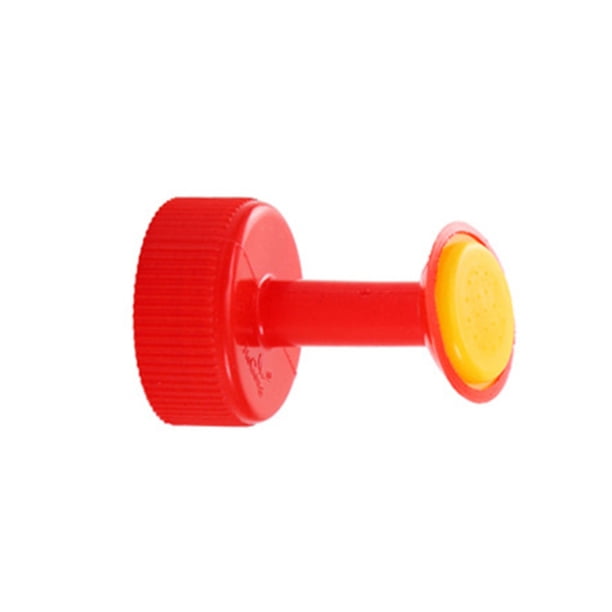 Naiovety Boquilla de regadera de 3 piezas, rociador de plantas, cabeza de botella, portátil, para el hogar, granja, plantación, riego de jardinería Jardín y Patio Rojo Naiovety HA005567-03