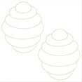 thumbnail image 1 of Bee wire wreath frame, spring and summer patio porch decoration, 1 of 4