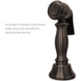 thumbnail image 4 of Whitehaus Kitchen Faucet With Antique Brass Finish WHTTSCR3-9773-NT-AB, 4 of 7