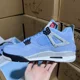 thumbnail image 1 of N I-K-E A i r-Jor-dan 4 College Blue Men's sneakers -CT8527-400, 1 of 5