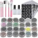 thumbnail image 1 of 26-27 Sparkle and Shine with a Glitter Tattoo Set, Fun Temporary Tattoos for All Ages, 1 of 5