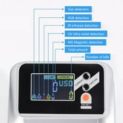 TOOL1SHOoo 2 in 1 Counterfeit Money Checker Bill Detector Machine with 5 Full Detection