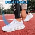 thumbnail image 5 of CHICVOMEY Women's Breathable Sneakers - Lightweight Walking Sneakers for Women with Arch Support & Shock Absorption for Gym Casual Outdoor Athletic Travel, 5 of 8