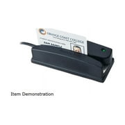 ID TECH WCR3227-600S RS-232 interface Barcode Slot Reader  Visible Red and Sealed Construction