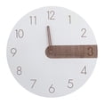 thumbnail image 2 of Reloj redondo preciso, reloj redondo, reloj de madera silencioso simple, reloj de pared moderno, calidad en la que puede confiar, 2 of 9