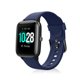thumbnail image 1 of Injueey cardíaco Seguimiento del sueño Reloj inteligente Corriendo Compatible con Bluetooth 4.0 Reloj de deportivo Temporizador de cuenta Teléfono y Comunicación azul, 1 of 6