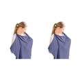 thumbnail image 3 of Ruiboury Non-toxic Nursing Apron Colorfast And Skin-friendly Fabric Odorless Non-shedding Light Blue 2Set, 3 of 6