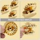 thumbnail image 4 of FUTUREORYY 15Ud Soporte Decorativo Metálico Dorado Para Velas En Y Árbol De, 4 of 7
