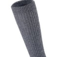 thumbnail image 4 of Lovely Annie Big Girl's & Women's 1 Pairs Knee High Wool Socks | Comfy, Cozy and Fancy Leg Warmer Stockings AFS05 Size L/XL(Grey), 4 of 4