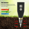 thumbnail image 2 of Soil PH Meter Moisture Meter Waterproof Soil Humidity Tester for Garden Potted Vegetable Greenhouse Planting Detector, 2 of 7