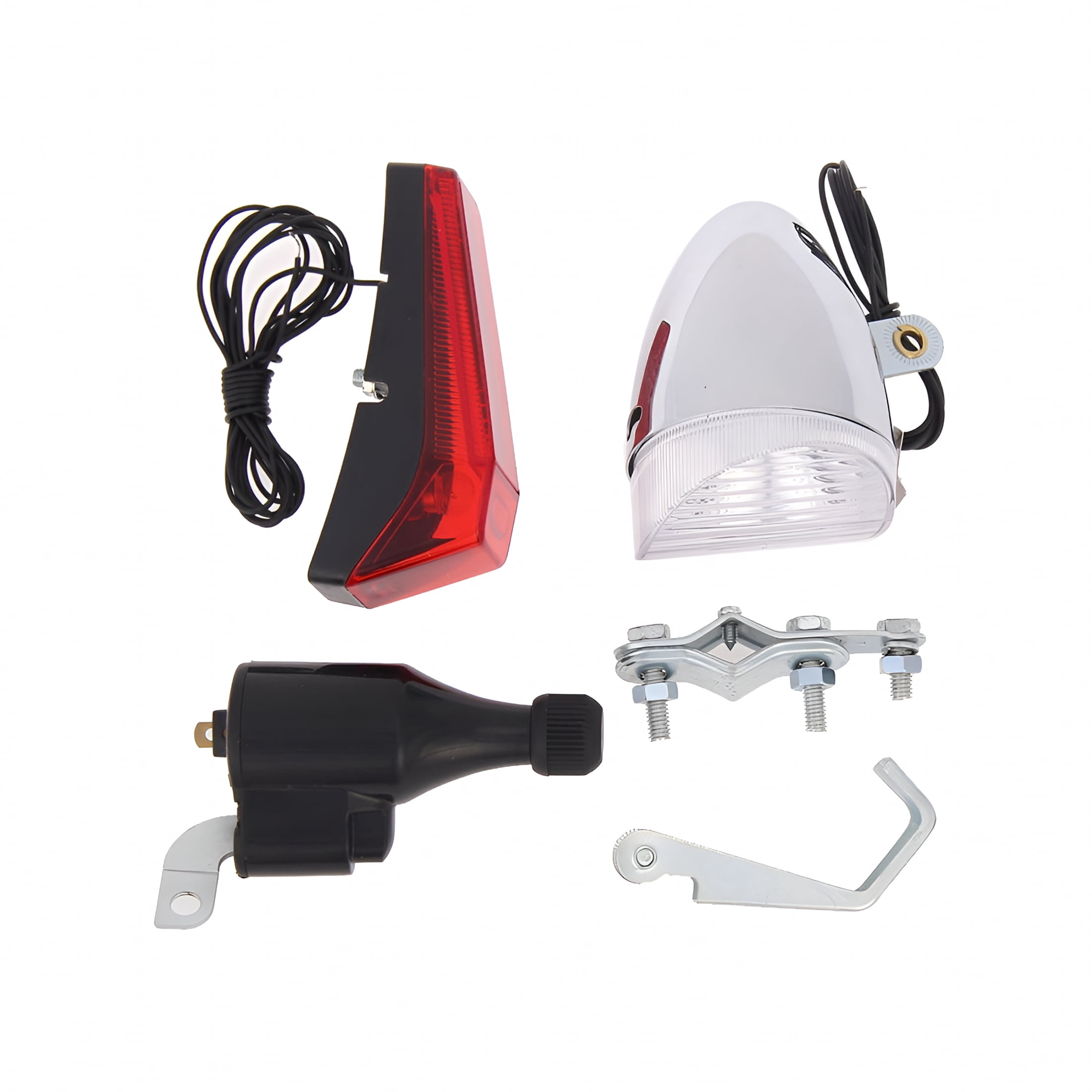 GOTOTOP Motorized Bike Headlight Tail Light Kit Universal India GOTOTOP Motorized Bike Headlight Tail Light Kit Universal India