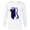 White, variant on Disney and Pixar’s Inside Out 2 Ennui Big Profile Costume- Long Sleeve T-Shirt for Men - Customized-White