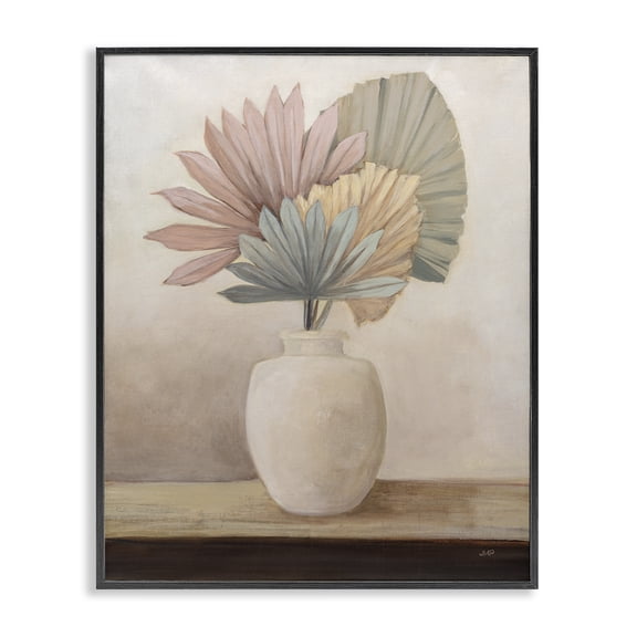 Stupell Industries Bohemian Boho Sun Palms Black Framed Giclee Art, 24 x 30, by Julia Purinton