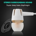 thumbnail image 1 of Auriculares intrauditivos tipo C con manos libres y graves súper profundos, tipo C, con micrófono para LETV, 1 of 14