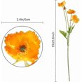 thumbnail image 3 of Artificial Flowers Silk Poppy Flowers for Home Decor Bouquet Wedding Party Faux Flower Pack of 5, 3 of 4