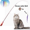 thumbnail image 2 of Juguete de gusano para gato, juguete de burla para gato, varita de gato, varita de peluche, reemplaza el accesorio de varita de gato, caña de pescar para gato, juguete de peluche, 2 of 5