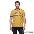 thumbnail image 7 of Indian Motorcycle Men's Watercolor Ringer Tee, Yellow | 2833403, 7 of 7