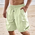 thumbnail image 2 of Men's Hiking Cargo Shorts Quick Dry Lightweight Summer Casual Shorts Multi Pockets Work Golf Outdoor Athletic Short Pants, 2XL, 2 of 8