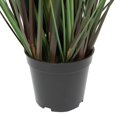 thumbnail image 3 of Hierba verde recta artificial en maceta de 24 cm con maceta negra, 3 of 7