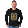 thumbnail image 4 of Keep Back 200 Feet Firefighter Men's Long Sleeve Tee T Shirt Brisco Brands X, 4 of 6