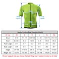 thumbnail image 3 of Santic Mens Cycling Jersey Short Sleeve Bike Jersey Bicycle Wear Men's Sports Top, 3 of 7