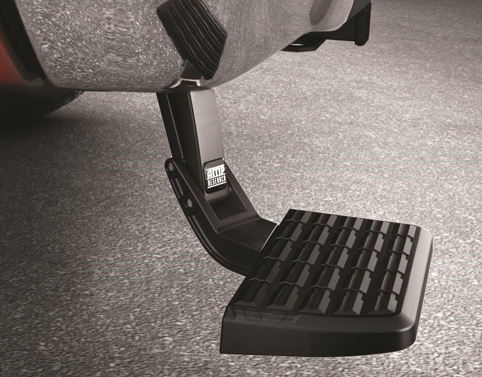 Amp Research 7532301A Truck Step BedStep (TM) Rear Frame Mounted