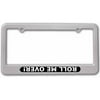 Roll Me Over, Off Road Truck Jeep License Plate Tag Frame, Multiple Colors