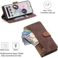thumbnail image 3 of LINLIN Folio Case for Google Pixel 7, Wallet Phone Case, Premium PU Leather Case with Card Slot, Wrist Strap, Stylish and Elegant Contrasting Colors Flip Cover, 3 of 9