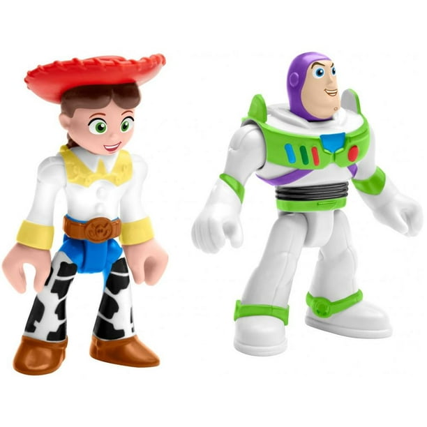 Imaginext Disney Pixar Toy Story Buzz Lightyear Jessie Figure Pack Walmart Com Walmart Com