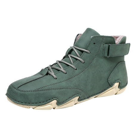 

NOKIO Autumn And Winter Warm Men s Casual Shoes Short Boots Station Outdoor Casual Men And Women Boots Padded Plus Size Men s Shoes Boots Men S Insulated Winter Boots