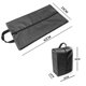 thumbnail image 5 of Juego de 2 bolsas organizadoras para almacenamiento de zapatos, tela de nailon resistente al agua con cremallera resistente para viajar, 5 of 8