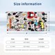 thumbnail image 4 of Toalla de playa de Mickey Mouse, suave, de secado rápido, resistente a la arena, para piscina, yoga, gimnasio, camping, toallas de baño ligeras, regalo para niños, niñas, niños y adultos, 27,5 x 55, 4 of 8