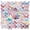 4A-50pcs, variant on 35pcs-70pcs Decorative Stickers Butterfly Stationery Stickers Floral Graffiti Decals for Laptops Suitcases
