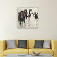 thumbnail image 2 of Hangin’ Out by Janet Tava Wrapped Canvas Painting Print, 2 of 4