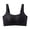 Black, variant on Women's Lift Bust Shaping Bras Comfort Soft Support Push up One-Piece Fixed Bras Plus Size Full Coverage Seamless Wire-Free Everyday Bralettes for Yoga Workout Wear Purple L