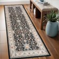 thumbnail image 1 of sasyxdc Washable Runner Rug 2x3 - Hallway Runner Rug Kitchen Rugs and Mats Non Skid Washable Waterproof Carpet Runner for Living Room Bedroom Bathroom (Beige/Yellow  2X3) dyu, 1 of 6