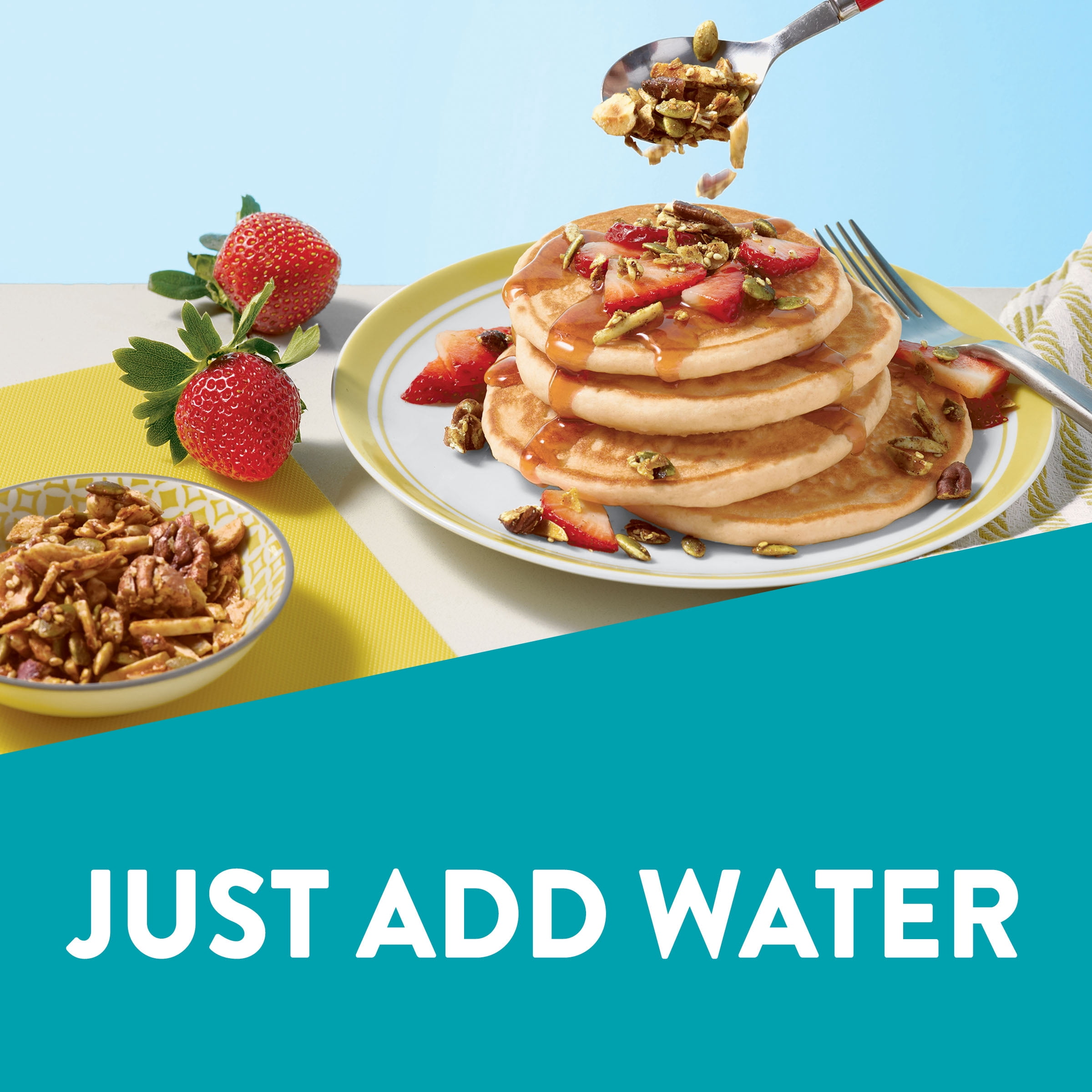 (3 pack) Krusteaz® Buttermilk Protein Pancake Mix 20 oz. Box