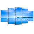 thumbnail image 2 of Baratti Bay Small Rocks in Blue Sea - Extra Large Seashore Canvas Art, 2 of 3