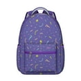 thumbnail image 1 of Colorful Polka Dots School Backpack Minimalist Dots and Geometric Pattern Design Fashion Travel Bag for Students, 1 of 4