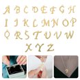 thumbnail image 4 of 26Pcs Metal Letter Charms Metal Alphabet Charms Mini Alphabet Pendants Jewelry Making Letter Charms, 4 of 8