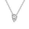 thumbnail image 3 of Lab Diamond Pendant Necklace| 6 Ct IGI Certified Pear Shape Lab Grown Diamond | Fiona Pear Solitaire Diamond Pendant With Gold Chain | 14K White Gold | FG-VS Quality, 3 of 5