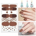 Jungdeepe Nail Stickers Style Full Wraps Polish Stickers SelfAshesive