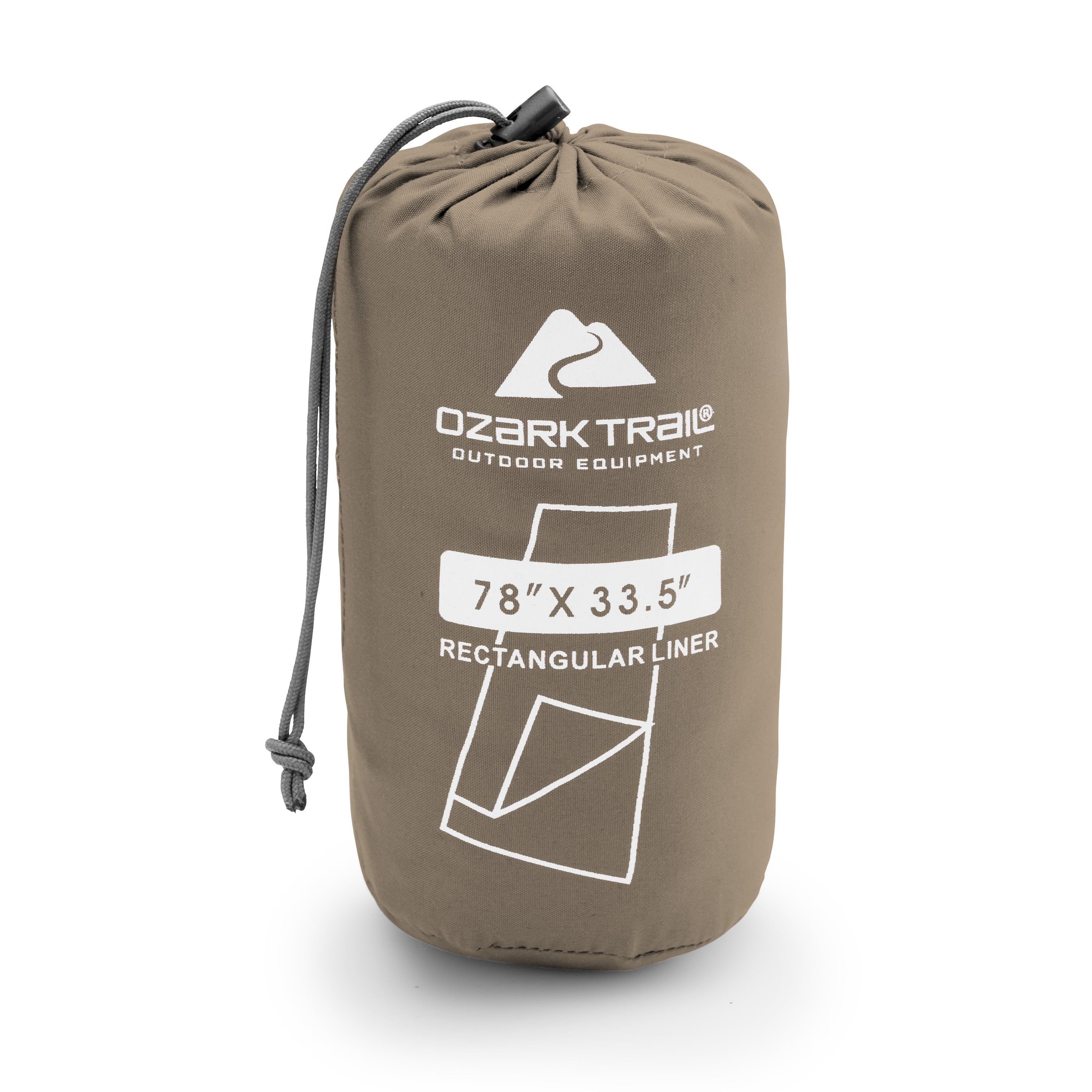 Ozark Trail Breathable Polyester Sleeping Bag Liner - Straw
